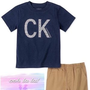 Boys 2 piece Calvin Klein Set with tags